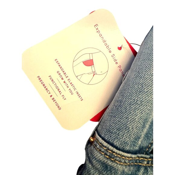 Isabel Expandable Side Panel Maternity Shorts Size‎ 6 NWT - Picture 4 of 5